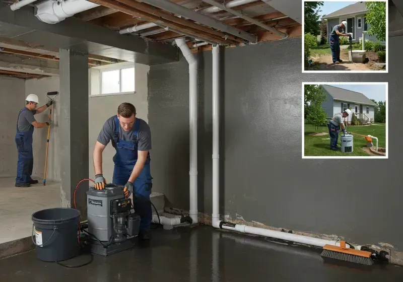 Basement Waterproofing and Flood Prevention process in Franklin, NE